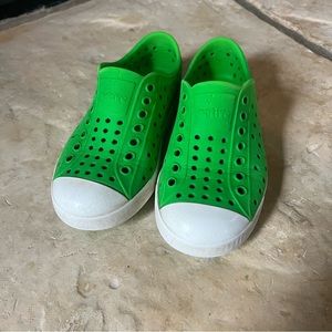 Green Native shoes